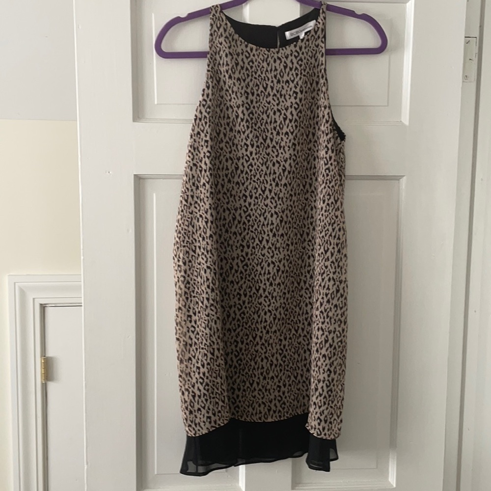BCBG Generation Leopard Print Dress